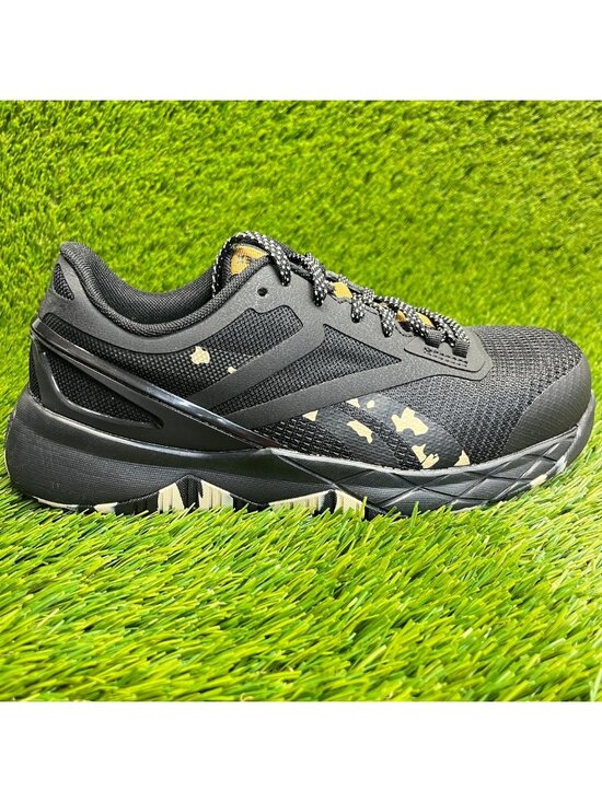 Reebok Shoes - Reebok Nanoflex TR Womens Size 8W Black Composite Toe Safety Work Shoes Sneakers